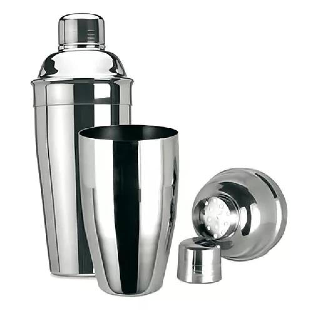 COCTELERA 3 PIEZAS ACERO INOXIDABLE SHAKER 500 ML - 1