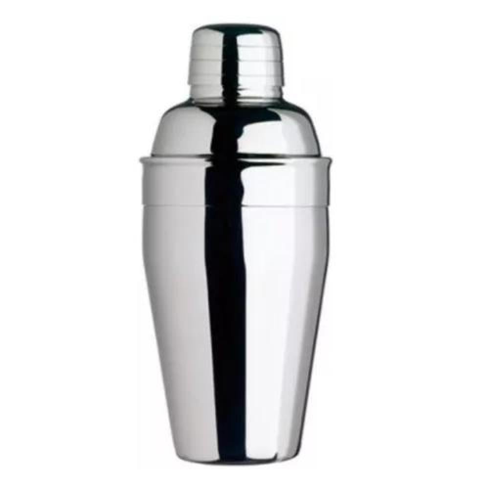COCTELERA 3 PIEZAS ACERO INOXIDABLE SHAKER 500 ML - 2