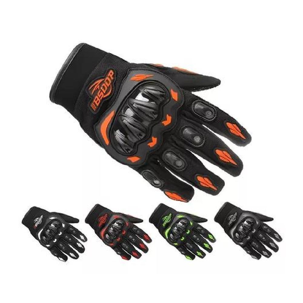 GUANTES PARA MOTO PROTECCIÓN INVIERNO IMPERMEABLES CICLISMO COLOR VERDE TALLA L - 6