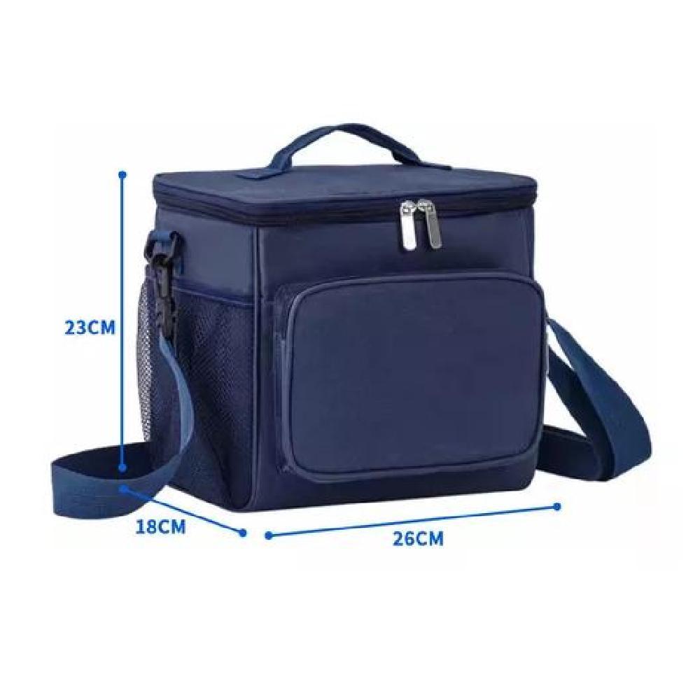 GENÉRICA LONCHERA TÉRMICA 23X26CM AZUL - 2