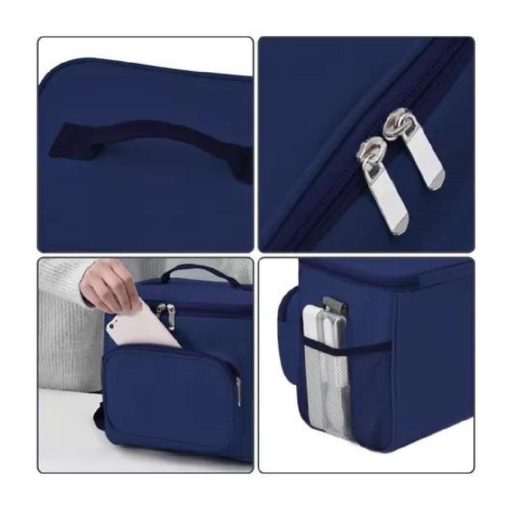 GENÉRICA LONCHERA TÉRMICA 23X26CM AZUL - 3