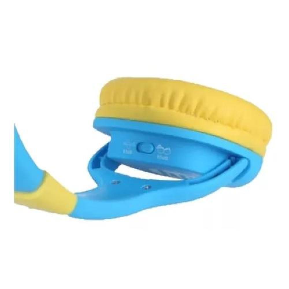 AUDÍFONO HP INFANTIL DHH-1600 OVER-EAR JACK 3.5MM COLOR CELESTE - 4