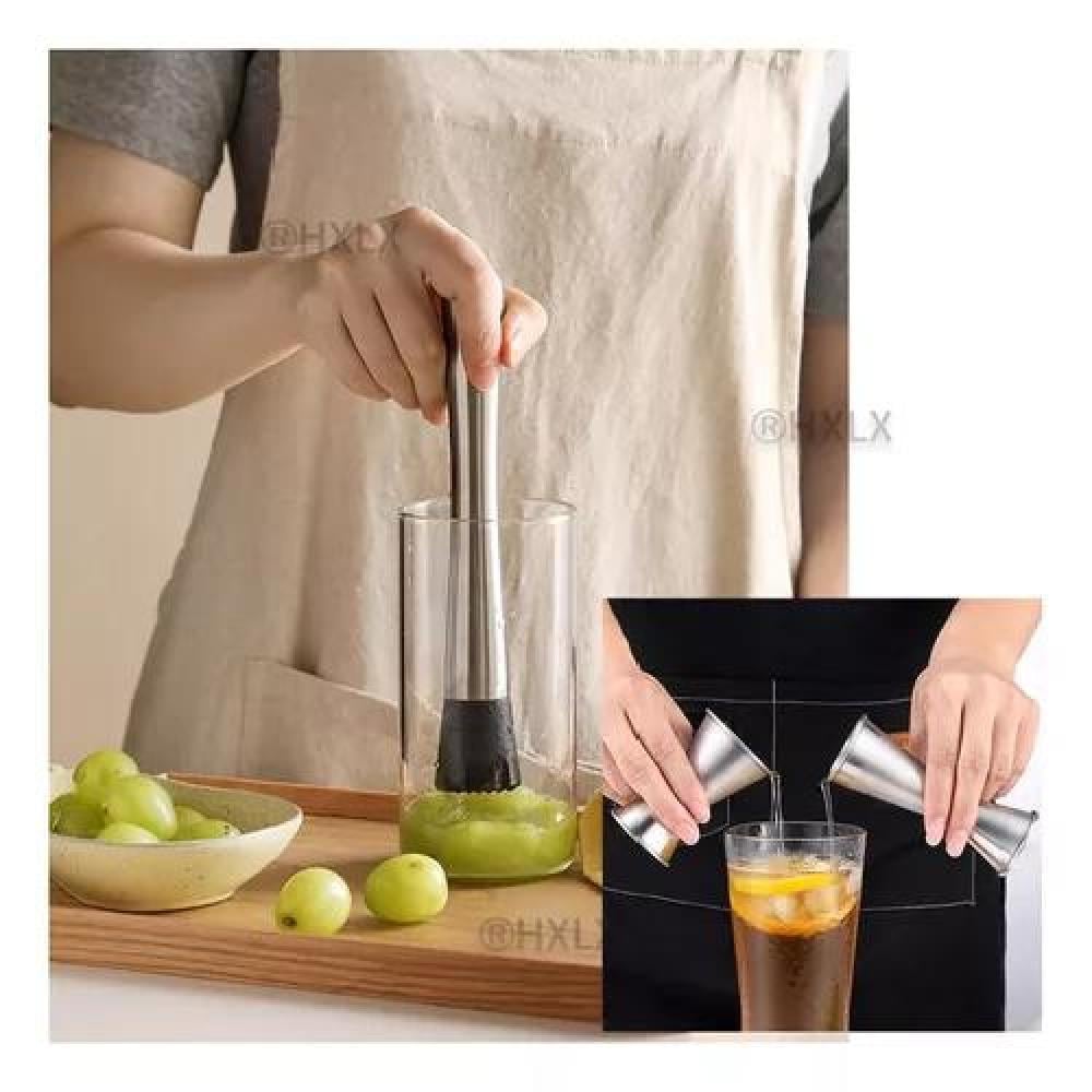 JUEGO DE CÓCTELES PARA BAR PUB 6 PIEZAS 750 ML - 6
