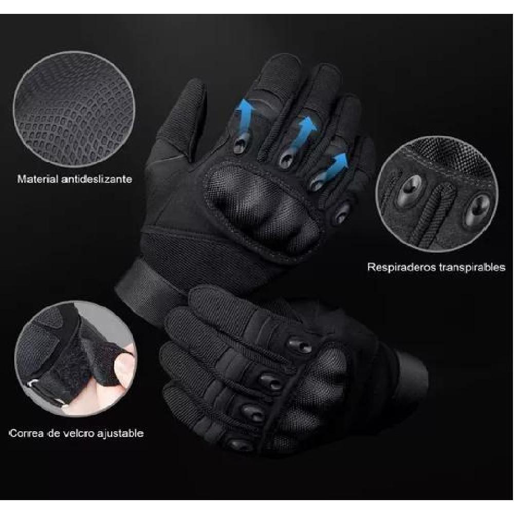 GUANTES DE MOTO CON PANTALLA TÁCTIL Y MOSQUETÓN TALLA XXL - 3