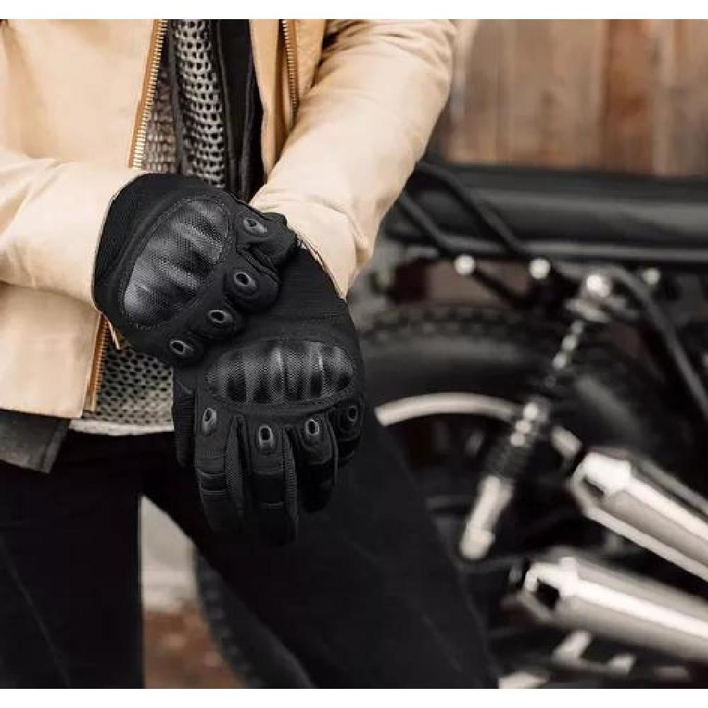 GUANTES DE MOTO CON PANTALLA TÁCTIL Y MOSQUETÓN TALLA XXL - 5