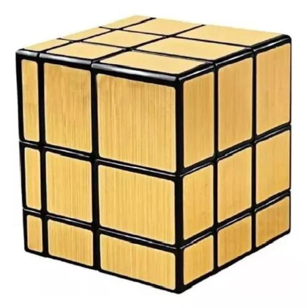 CUBO MIRROR 3X3 DORADO Y PLATEADO VELOCIDAD - 2