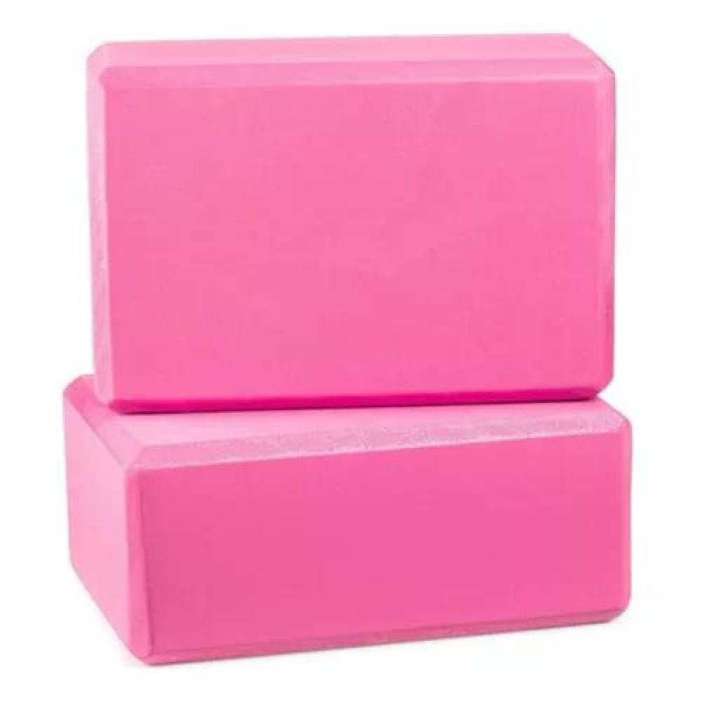 LADRILLO YOGA CUBO GOMA EVA BLOQUE FILATES FITNESS PACK DE 2 - 2