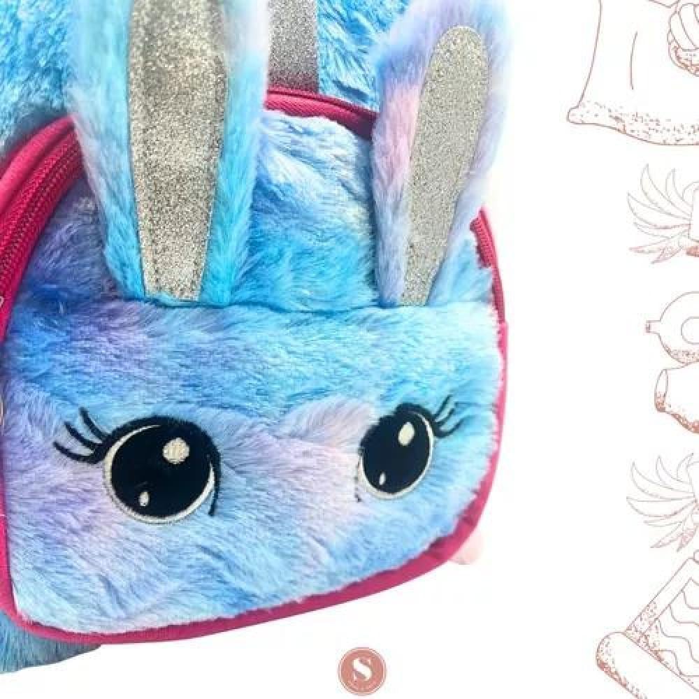 MOCHILA UNICORNIO KAWAII NIÑA INFANTIL PELUDITA FELPA - 3