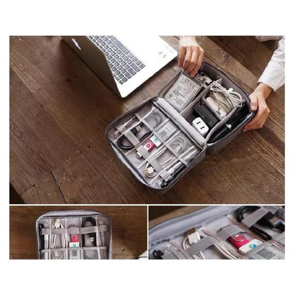 ORGANIZADOR ELÉCTRONICA GADNIC VIAJES VALIJAS COLOR NEGRO ACERO - 6