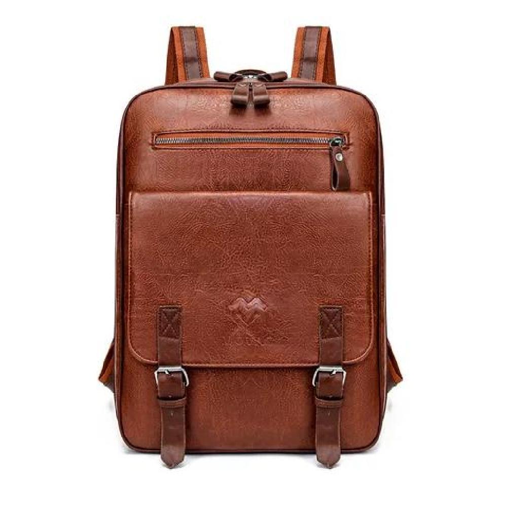 MOCHILA MV MOVAC ELITE URBANA, 22 L, DE CUERO ECOLÓGICO PARA ADULTOS - 1