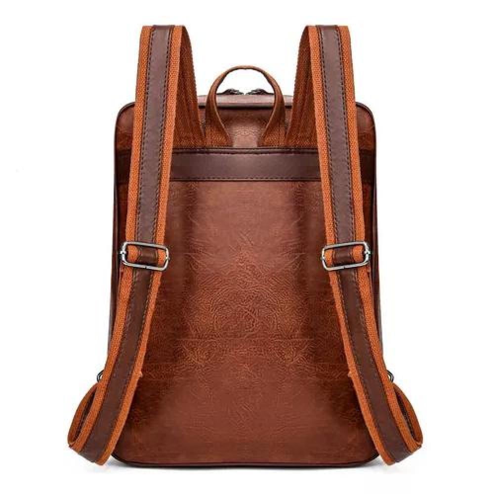 MOCHILA MV MOVAC ELITE URBANA, 22 L, DE CUERO ECOLÓGICO PARA ADULTOS - 3