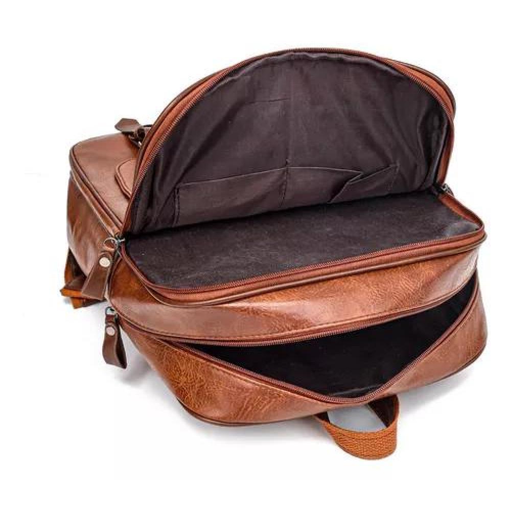 MOCHILA MV MOVAC ELITE URBANA, 22 L, DE CUERO ECOLÓGICO PARA ADULTOS - 5