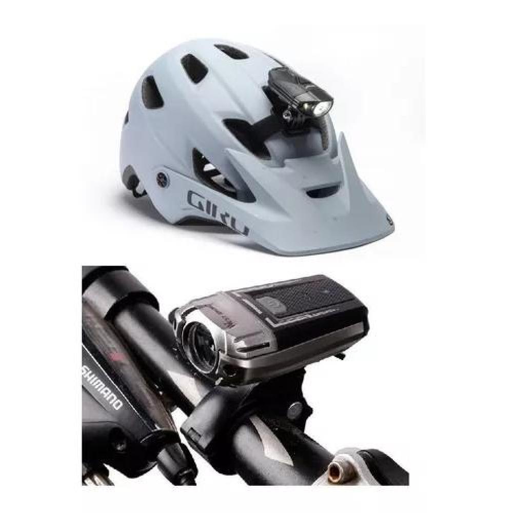LUZ SUPER LAVA LUZ14 BICICLETA Y CASCO AIRSOFT ESCALADA GOPRO - 1