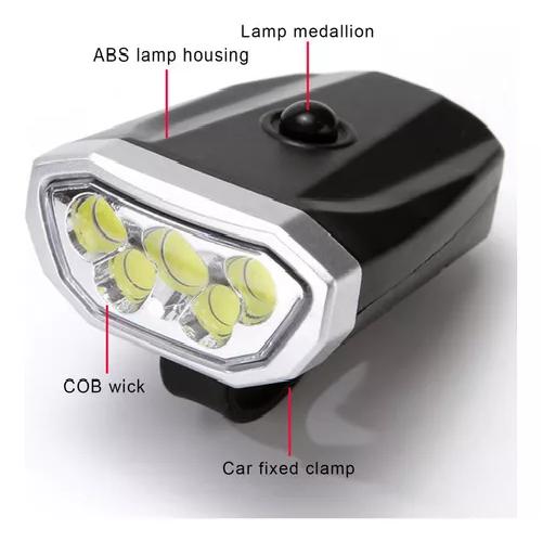 PACK LUZ BICICLETA LUZ9 DELANTERA Y TRASERA RECARGABLE POR USB - 6