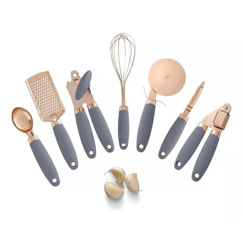 UTENSILIOS DE COCINA ABRELATA PELADOR RALLADOR BATIDOR 7 UNI - 1