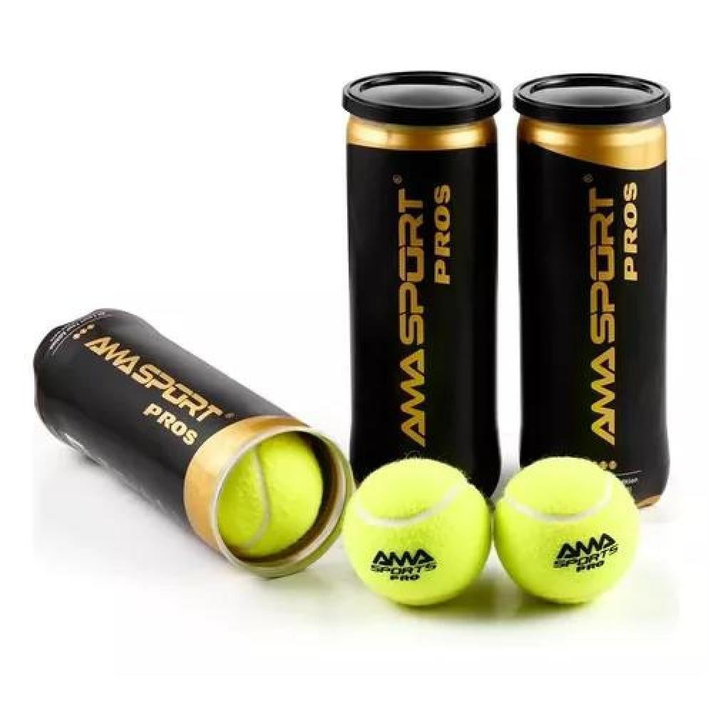 TARRO DE PELOTAS PADEL ACERO AMA PROS 3 UN. ( WPT & IPF APPROVAL ) - 3