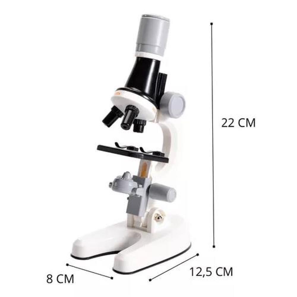 MICROSCOPIO EDUCATIVO CON ACCESORIOS PARA NIÑOS 1200X - 5