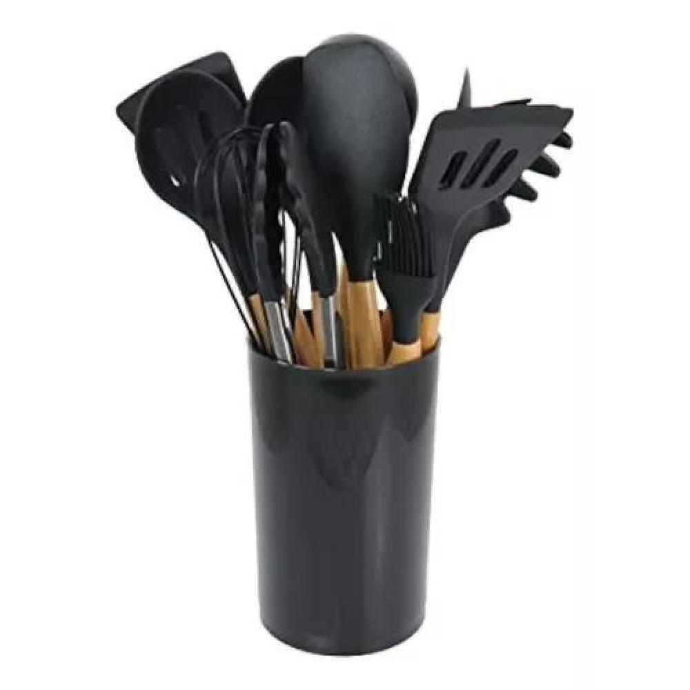 SET 11 DE COCINA ANTIADHERENTES DE SILICONA + ALMACENAMIENTO - 3