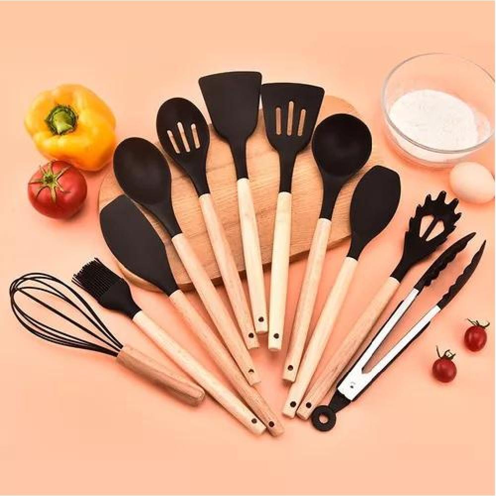 SET 11 DE COCINA ANTIADHERENTES DE SILICONA + ALMACENAMIENTO - 5