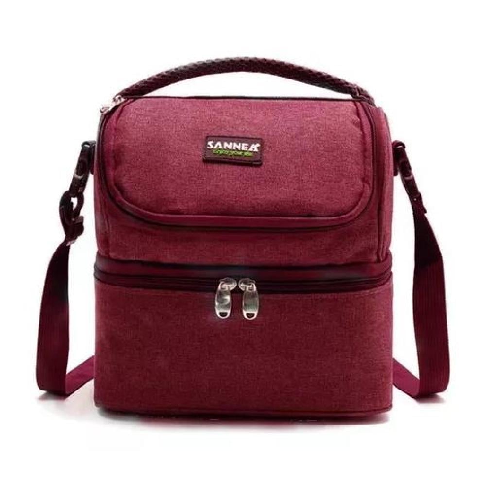 LONCHERA ESCOLAR BOLSO TERMICO PORTÁTIL IMPERMEABLES - 1