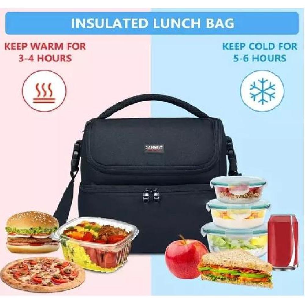 LONCHERA ESCOLAR BOLSO TERMICO PORTÁTIL IMPERMEABLES - 7