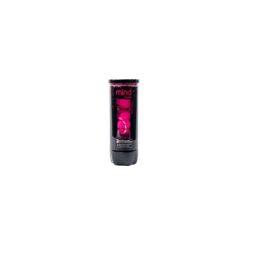 PELOTAS PADEL ACERO BOOM PINK EDITION ALTA CALIDAD X3 - 4