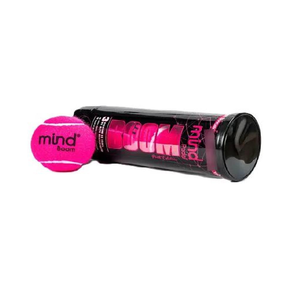 PELOTAS PADEL ACERO BOOM PINK EDITION ALTA CALIDAD X3 - 5