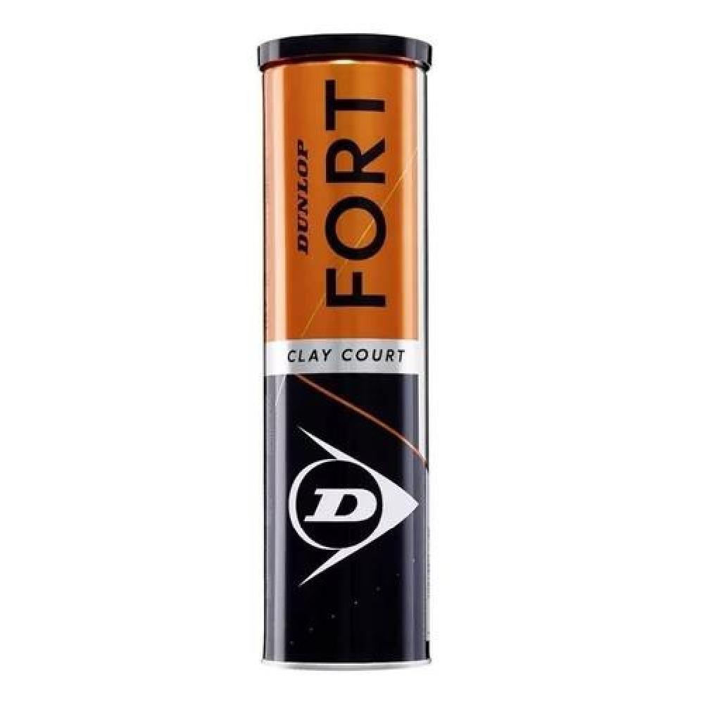 TARRO PELOTAS TENIS ACERO DUNLOP FORT CLAY X4 - 2