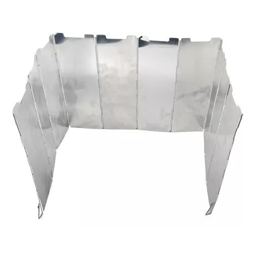 PROTECTOR DE VIENTO PARA COCINILLA PORTATIL CAMPING 84X24CM - 2