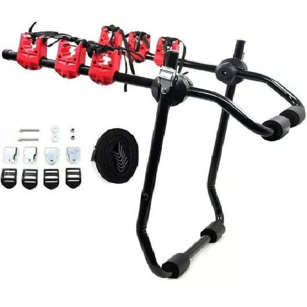 PORTA BICICLETAS METAL TRIPLE AUTOMOVIL PORTABICICLETAS AUTO DOUX - 1