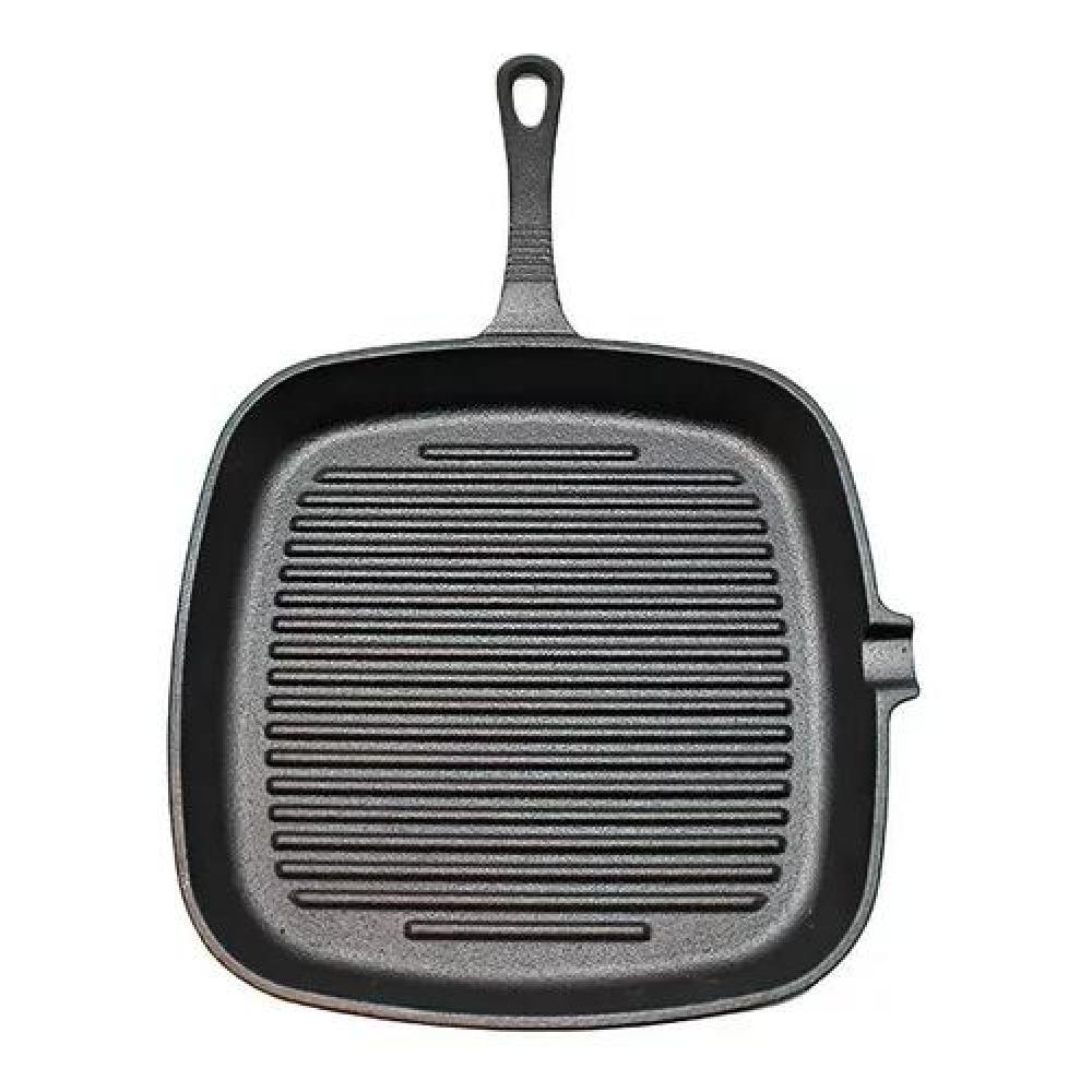 SARTEN CUADRADO WAYU IRON CAST COLOR NEGRO - 1