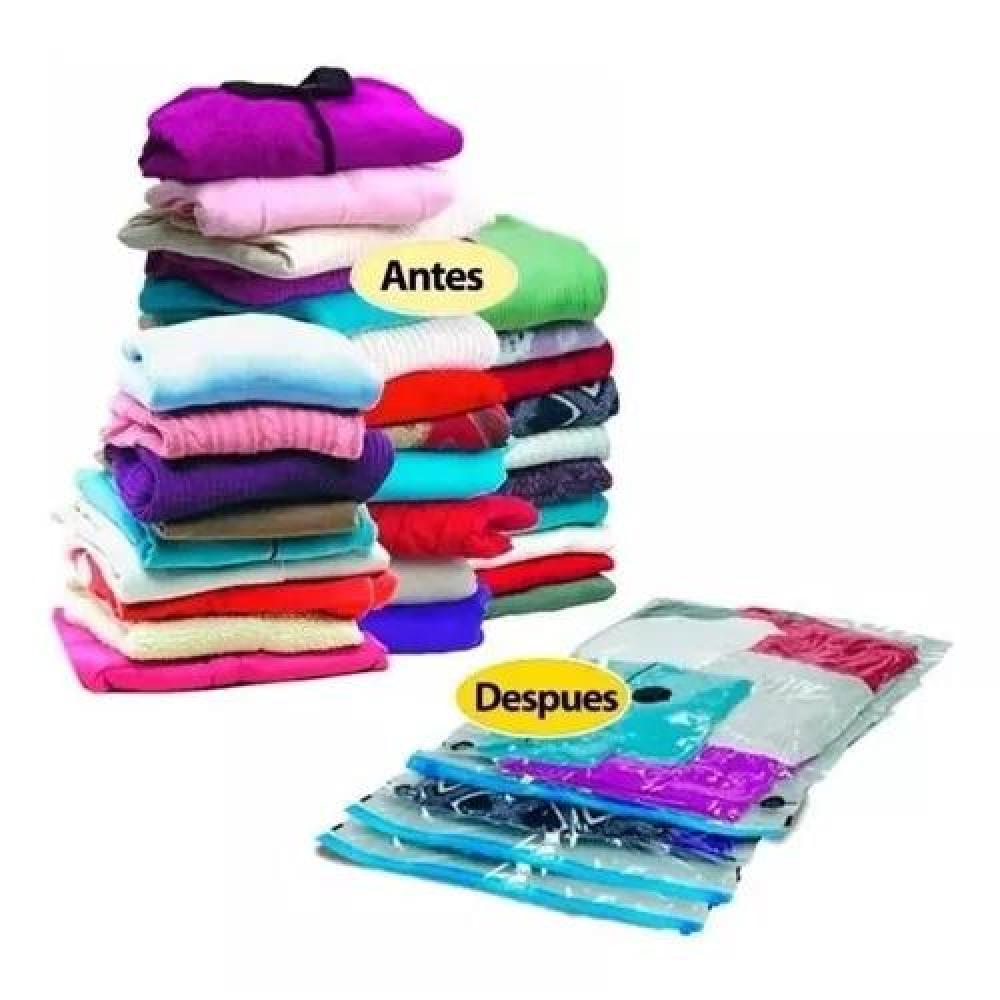 PACK DE 12 BOLSAS AL VACÍO PARA COMPRIMIR ROPA Y AHORRAR ESPACIO - 3