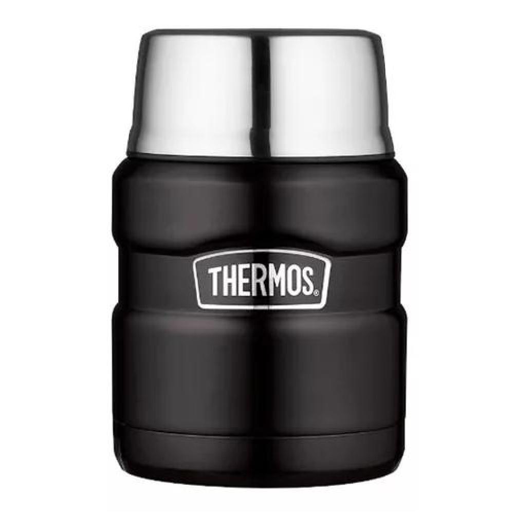TERMO COMIDA KING ACERO INOX 470 ML NEGRO - THERMOS - 2