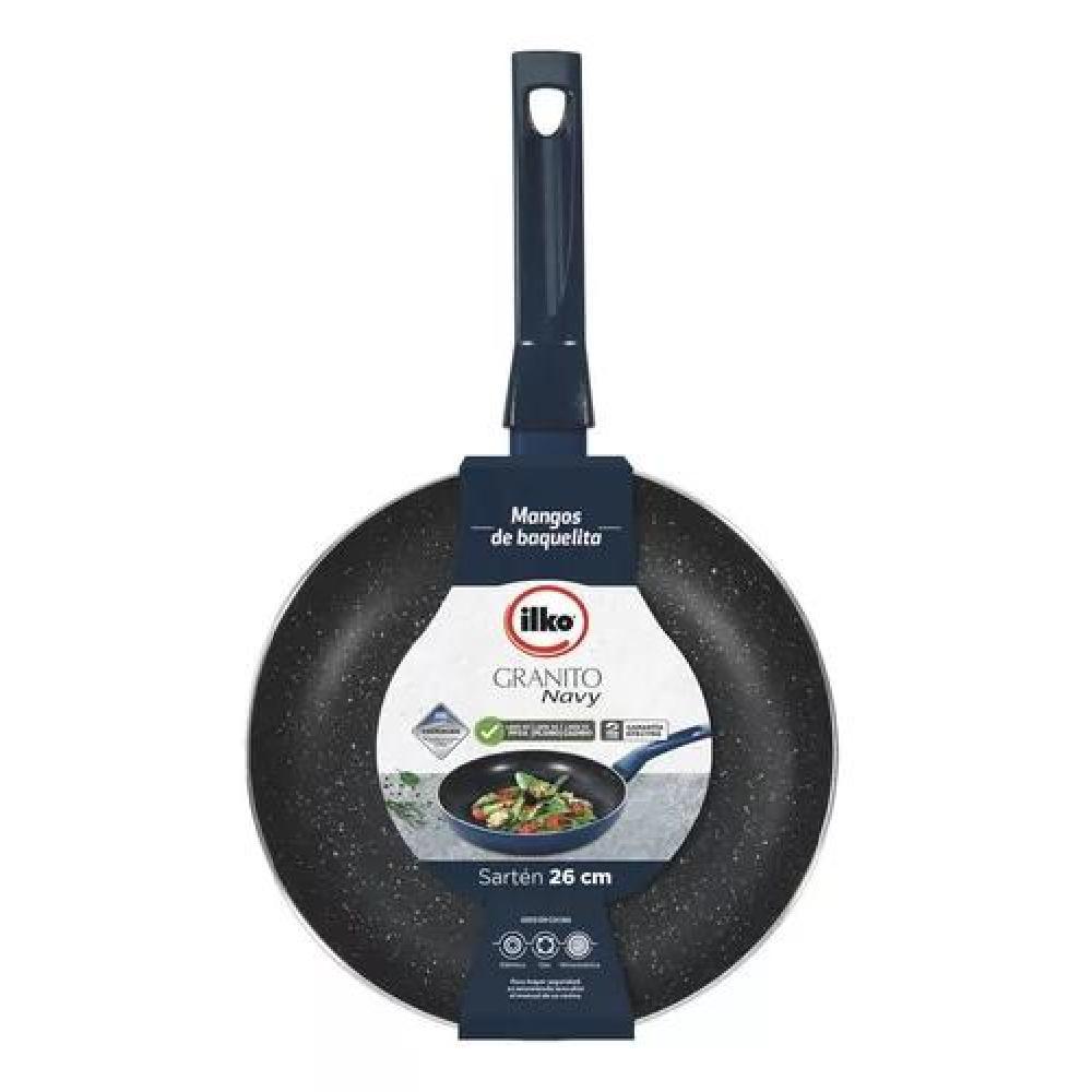 SARTEN 26CM GRANITO NAVY ILKO - 2