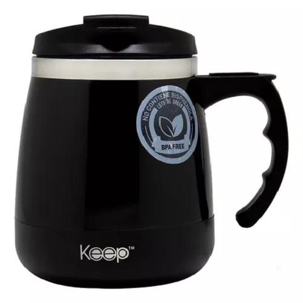 TAZA TÉRMICA KEEP INDOOR LISA COLOR VARIOS 400ML - 1