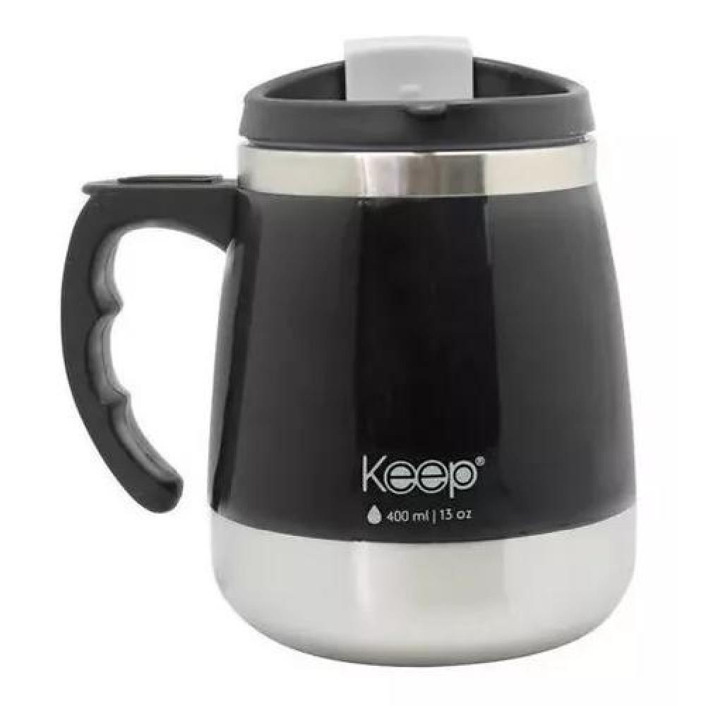 TAZA TÉRMICA KEEP INDOOR LISA COLOR VARIOS 400ML - 2
