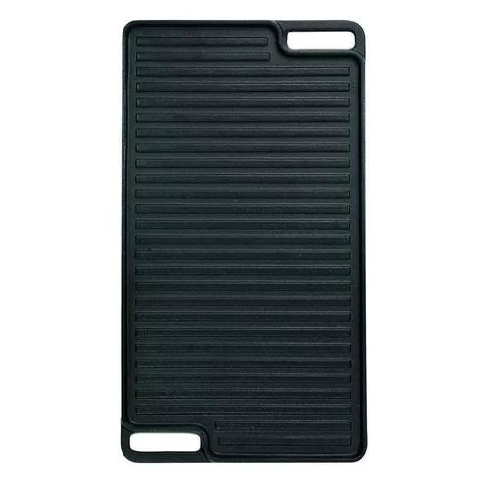 PLANCHA CHURRASQUERA REVERSIBLE 46X26CM HIERRO FUNDIDO - 2