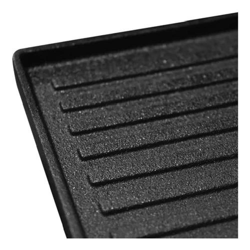 PLANCHA CHURRASQUERA REVERSIBLE 46X26CM HIERRO FUNDIDO - 4