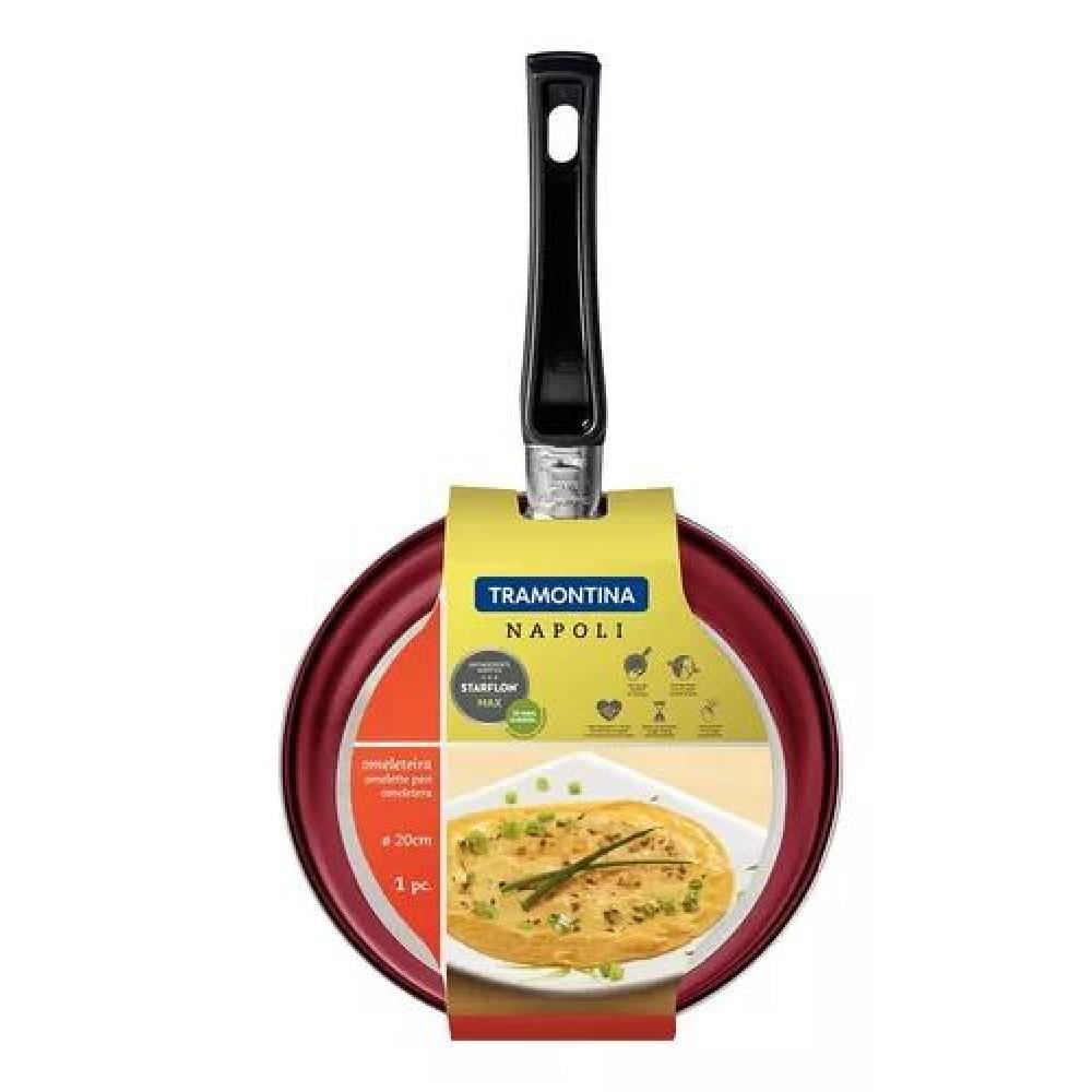SARTÉN DOBLE ANTIADHERENTE PARA TORTILLAS TRAMONTINA DE 20 CM - 1