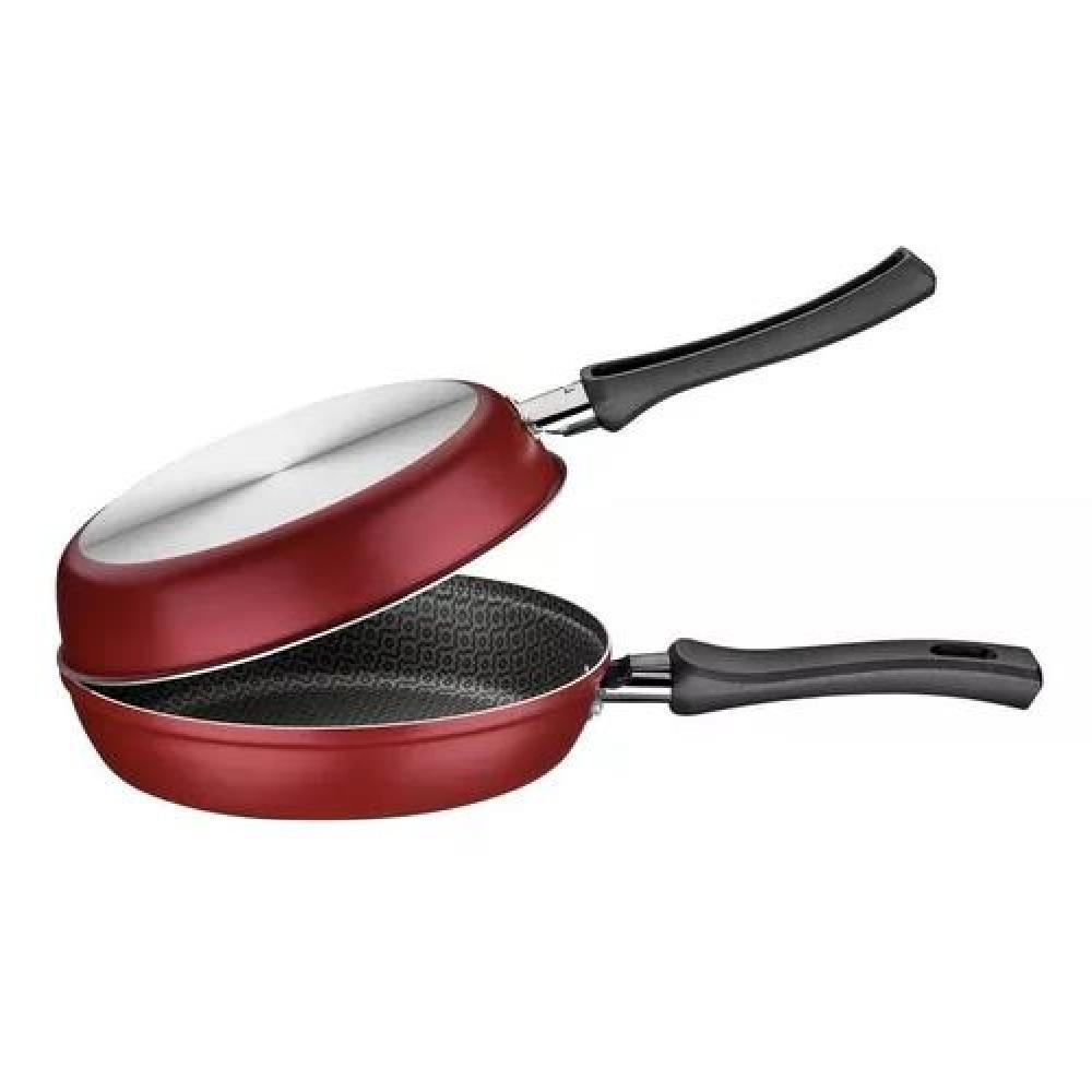 SARTÉN DOBLE ANTIADHERENTE PARA TORTILLAS TRAMONTINA DE 20 CM - 4