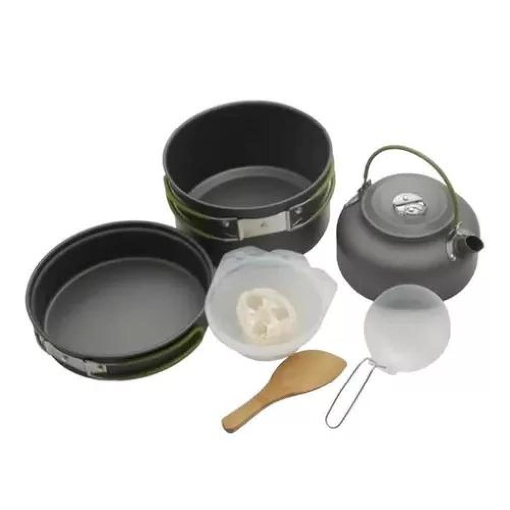 SET OLLAS OUTDOOR CAMPING 2P TREKKING - 1