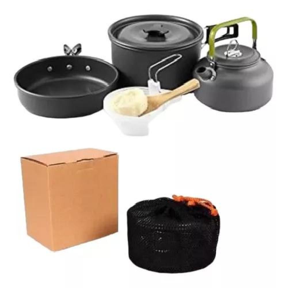 SET OLLAS OUTDOOR CAMPING 2P TREKKING - 2