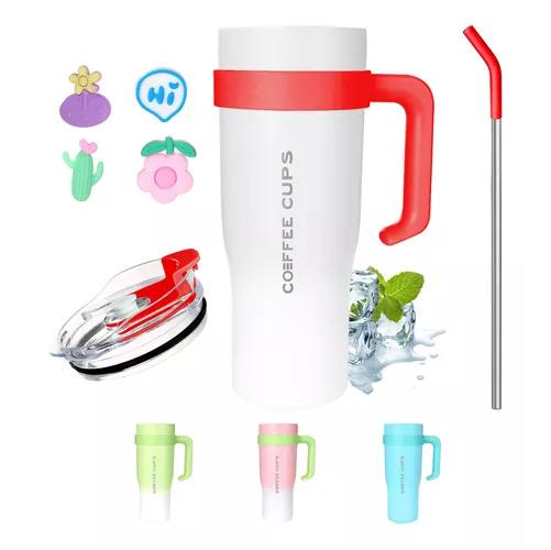 VASO TÉRMICO MUG DE ACERO INOXIDABLE 1.2 L CON FRIO Y CALOR - 1