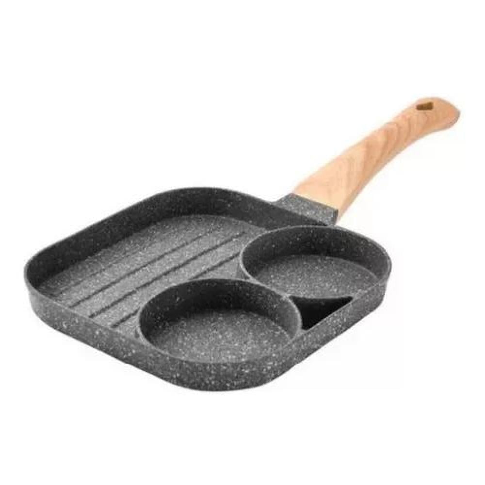 SARTÉN ANTIADHERENTE PARA 2 HUEVOS, PANCAKES, OMELETTE Y MÁS - 1