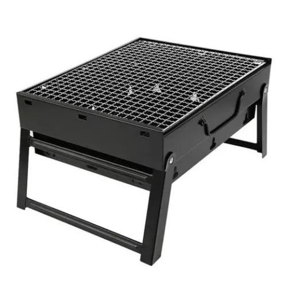 PARRILLA ASADOR DE CARBÓN PLEGABLE MINI PORTÁTIL AIRE LIBRE - 1