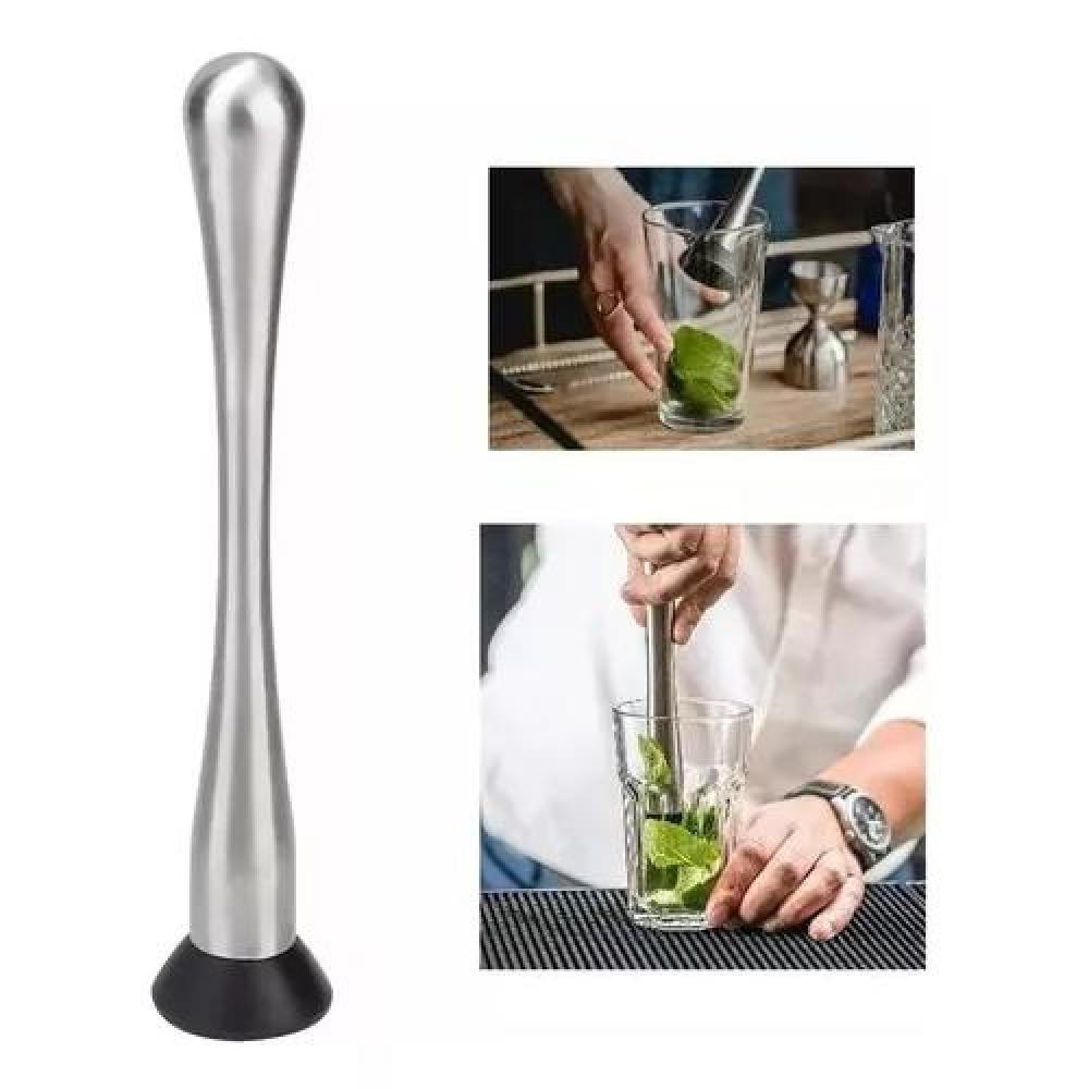 MORTERO PROFESIONAL UTENSILIOS BAR SET DE COCTELERÍA - 2