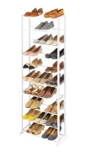 ZAPATERA ORGANIZADOR ZAPATOS ARMABLE 10 NIVELES 30 PARES - 3