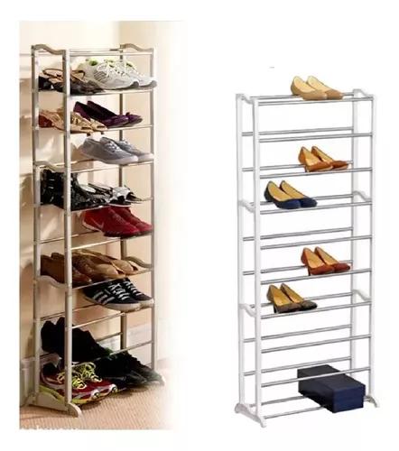 ZAPATERA ORGANIZADOR ZAPATOS ARMABLE 10 NIVELES 30 PARES - 8