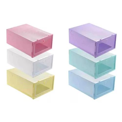 PACK 6 CAJAS ZAPATOS ORGANIZADORAS APILABLES - 5