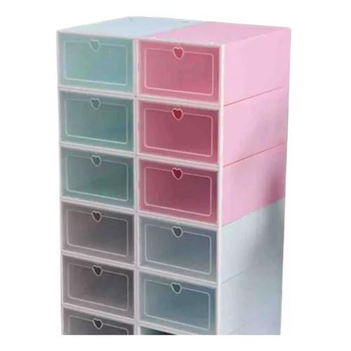 PACK 6 CAJAS ZAPATOS ORGANIZADORAS APILABLES - 7